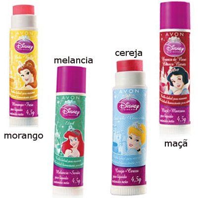 Avon Disney Princess Brilho Labial para Meninas - MORANGO